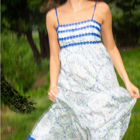 Stellah Sz M Multicolor Floral Women’s Sundress - Picture 9 of 9